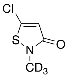 5-Chloro-2-methyl-3-isothiazolone-d<sub>3</sub>
