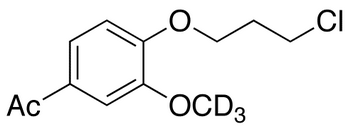 1-[4-(3-Chloropropoxy)-3-methoxyphenyl]ethanone-d<sub>3</sub>