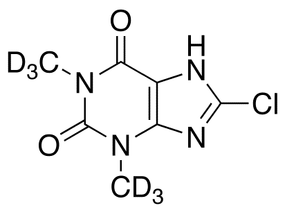 8-Chlorotheophylline-d<sub>6</sub>