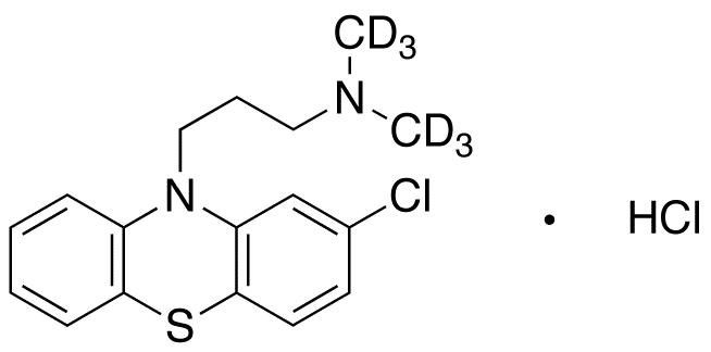 Chlorpromazine-d<sub>6</sub> hydrochloride