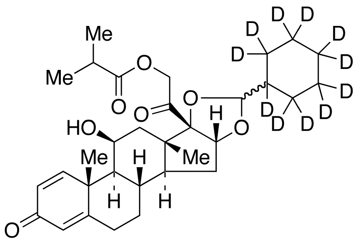 Ciclesonide-d<sub>11</sub>