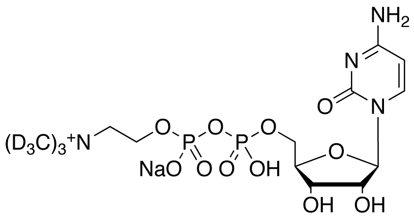 Citicoline-d<sub>9</sub> Sodium Salt