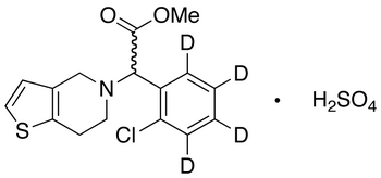 rac Clopidogrel-d<sub>4</sub> hydrogen sulfate
