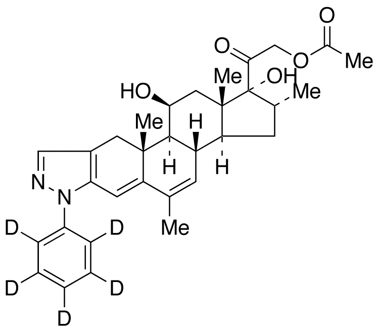 Cortivazol-d<sub>5</sub>