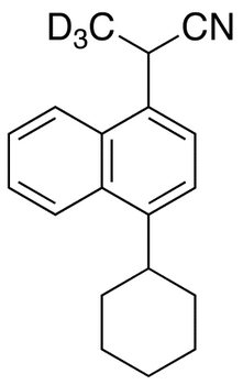 1-Cyanomethyl-2’-methyl-4-cyclohexylnaphthalene-d<sub>3</sub>