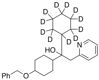 1-(Cyclohexyl-d<sub>11</sub>)-1-(4-benzyloxycyclohexyl)-2-(2-pyridinyl)ethanol(Mixture of Diastereomers)
