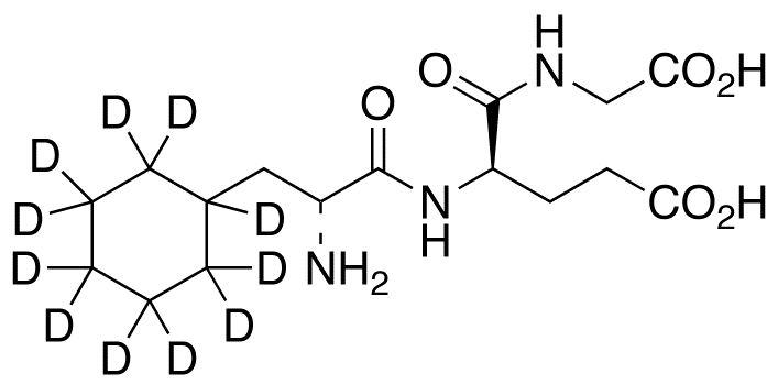 3-Cyclohexyl-D-alanyl-D-α-glutamylglycine-d<sub>11</sub>