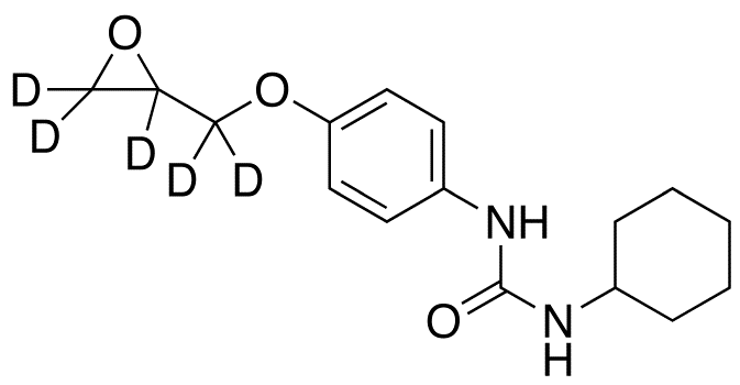 N-Cyclohexyl-N’-[4-(2,3-epoxypropoxy)phenyl]urea-d<sub>5</sub>
