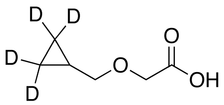 2-(Cyclopropylmethoxy-d<sub>4</sub>)-acetic Acid