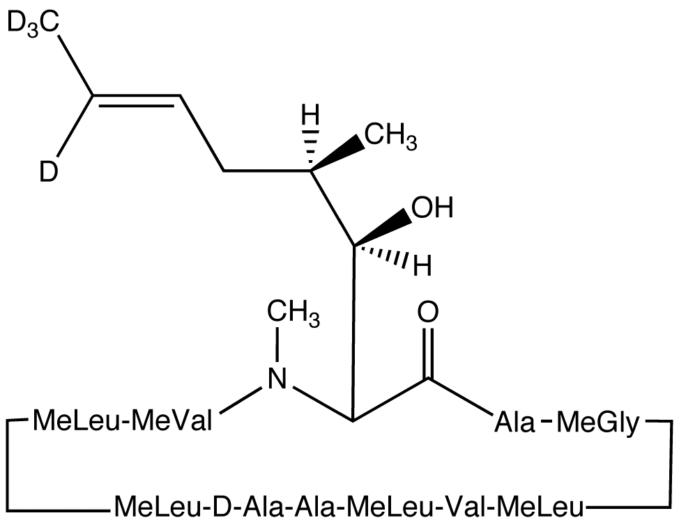 Cyclosporin B-d<sub>4</sub>