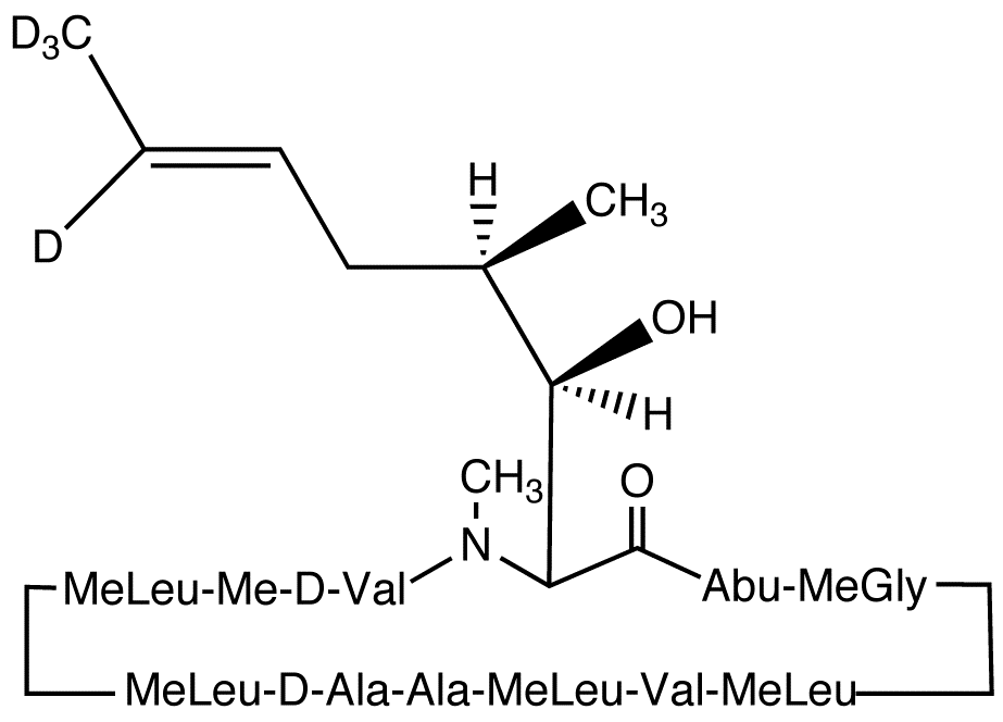 Cyclosporin H-d<sub>4</sub>