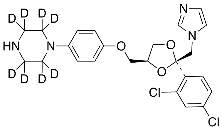 Deacetyl Ketoconazole-d<sub>8</sub>