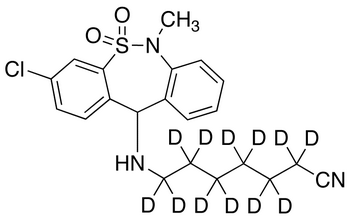 Decarboxy Tianeptine-d<sub>12</sub> Nitrile