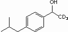 1-(4-Isobutylphenyl)ethanol-2,2,2-d<sub>3</sub>