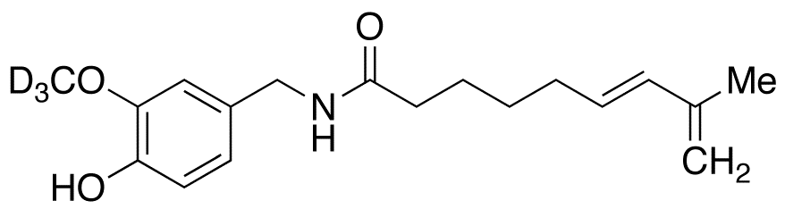 16,17-Dehydro Capsaicin-d<sub>3</sub>