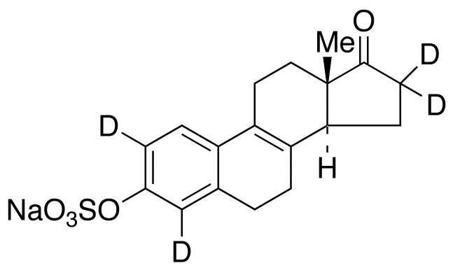 Δ8,9-Dehydro Estrone-d<sub>4</sub> 3-Sulfate Sodium Salt