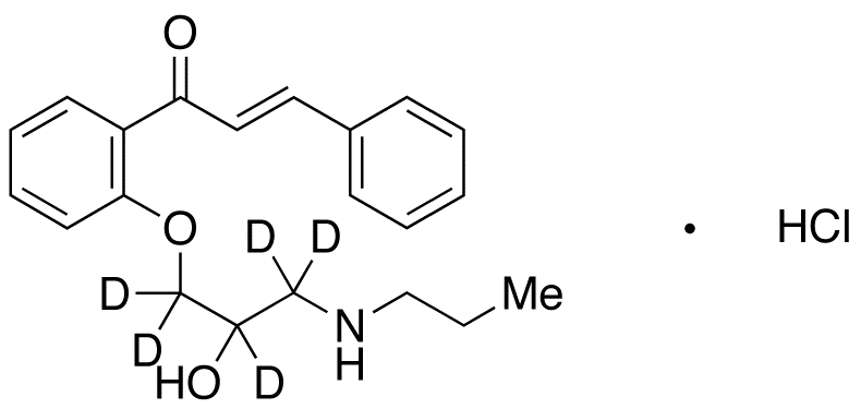 (2E)-Dehydro Propafenone-d<sub>5</sub> HCl