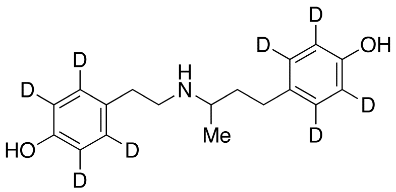 Dehydroxy Ractopamine-d<sub>6</sub>  (Major) HCl Salt