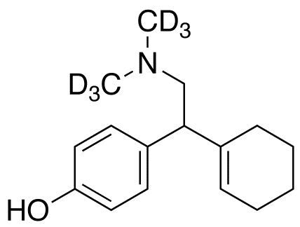 rac Dehydroxy-O-desmethyl Venlafaxine-d<sub>6</sub>