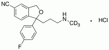 Demethyl citalopram-d<sub>3</sub> hydrochloride