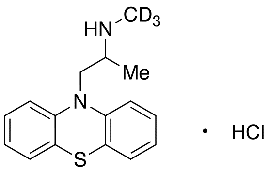 rac N-Demethyl Promethazine-d<sub>3</sub> HCl