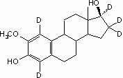 2-Methoxy-17β-estradiol-1,4,16,16,17-d<sub>5</sub>