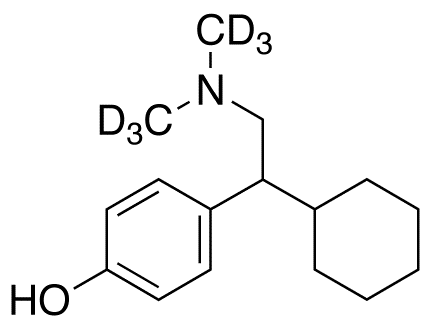 rac Deoxy-O-desmethyl Venlafaxine-d<sub>6</sub>
