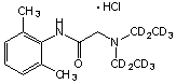 Lidocaine-d<sub>10</sub> HCl (N,N-diethyl-d<sub>10</sub>)