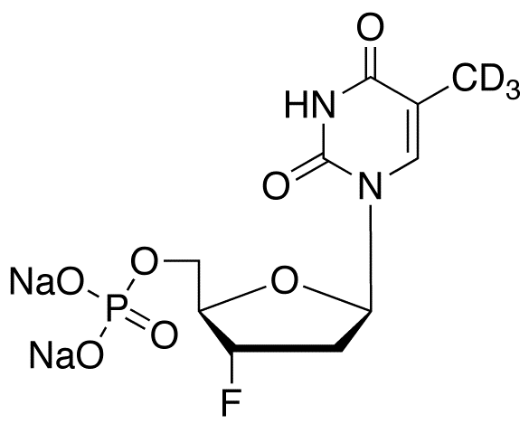 3’-Deoxy-3’-fluorothymidine-5’-monophosphate-d<sub>3</sub> Disodium Salt