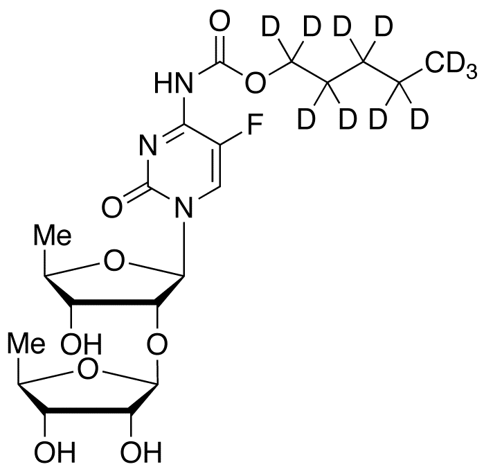 2’-O-(5’-Deoxy-β-D-ribofuranosyl) Capecitabine-d<sub>11</sub>