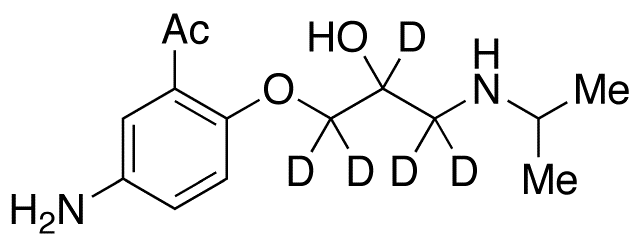 rac N-Desbutyroyl-d<sub>5</sub> Acebutolol