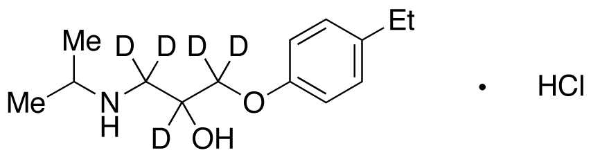 Des[4-(2-cyclopropylmethoxy)] Betaxolol-d<sub>5</sub> HCl