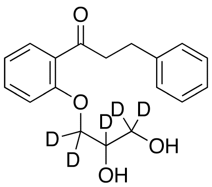 Depropylamino Hydroxy Propafenone-d<sub>5</sub>