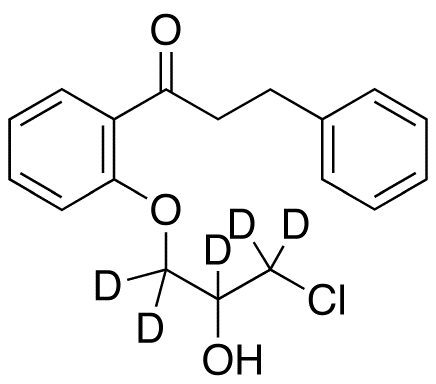 Depropylamino Chloro Propafenone-d<sub>5</sub>