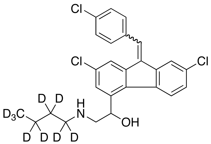Desbutyl Lumefantrine-d<sub>9</sub>(E/Z-Mixture)