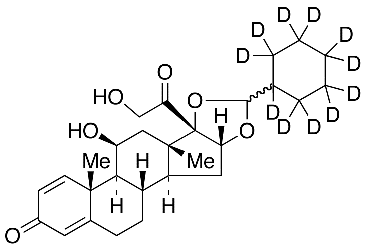 Desisobutyryl ciclesonide-d<sub>11</sub> 