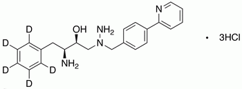 Des-N-(methoxycarbonyl)-L-tert-leucine Atazanavir-d<sub>5</sub> TriHCl