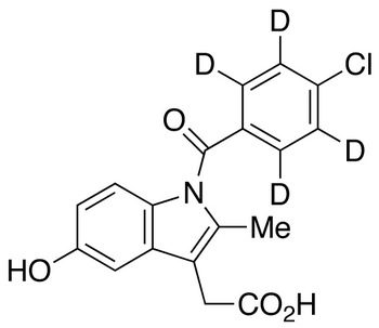 O-Desmethyl Indomethacin-d<sub>4</sub>