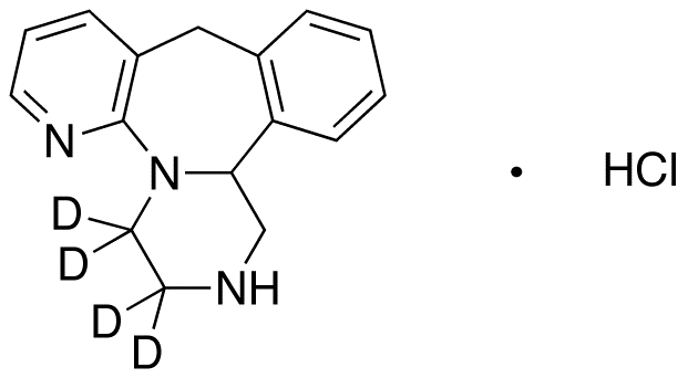 Desmethyl Mirtazapine-d<sub>4</sub> HCl
