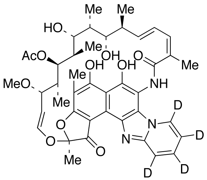 11-Desmethyl Rifaximin-d<sub>4</sub>
