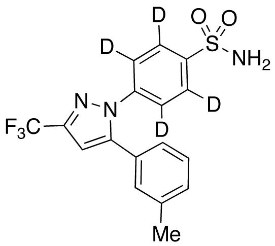 4-Desmethyl-3-methyl Celecoxib-d<sub>4</sub>