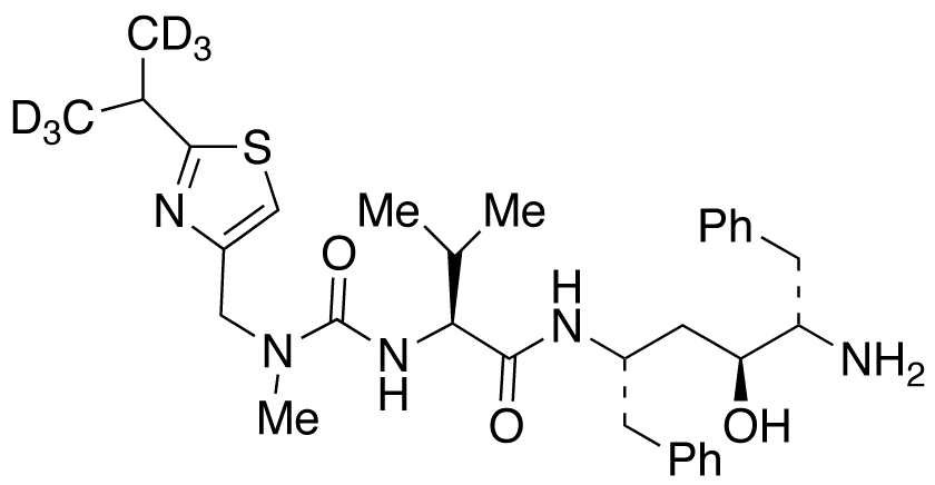 Desthiazolylmethyloxycarbonyl Ritonavir-d<sub>6</sub>