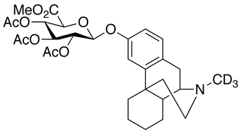 Dextrorphan-d<sub>3</sub> 2,3,4-Tri-O-acetyl-β-D-glucuronide Methyl Ester