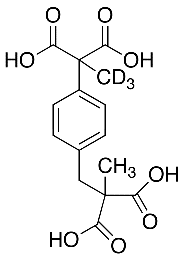 2-[4-(1,1-Dicarboethoxy)benzyl]-2-methyl Malonic Acid-d<sub>3</sub>