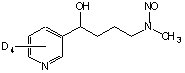 4-(N-Methyl-N-nitrosoamino)-1-(3-pyridyl-d<sub>4</sub>)-1-butanone 