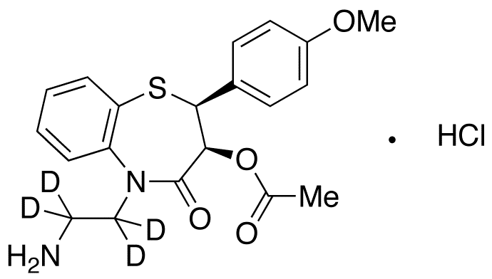 N,N-Didesmethyl Diltiazem-d<sub>4</sub> HCl