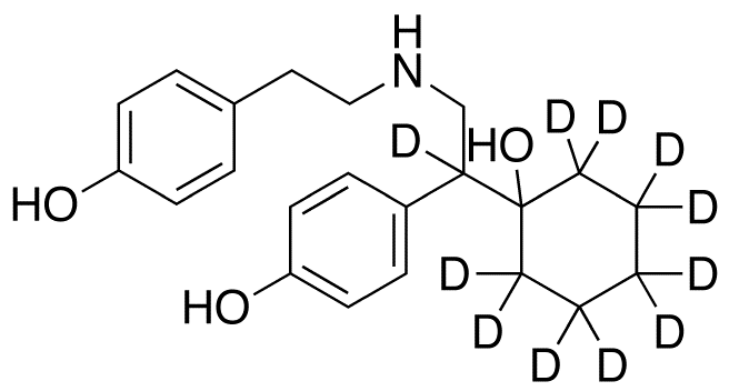 rac N,N-Didesmethyl-N-(4-hydroxyphenethyl)-O-desmethyl Venlafaxine-d<sub>11</sub>