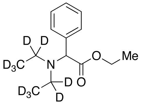 α-[(Diethyl-d<sub>10</sub>)amino]benzeneacetic Acid Ethyl Ester