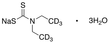 Diethyldithiocarbamic Acid-d<sub>10</sub> Sodium Salt Trihydrate