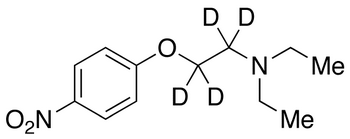 Diethyl[2-(4-nitrophenoxy)ethyl]amine-d<sub>4</sub>